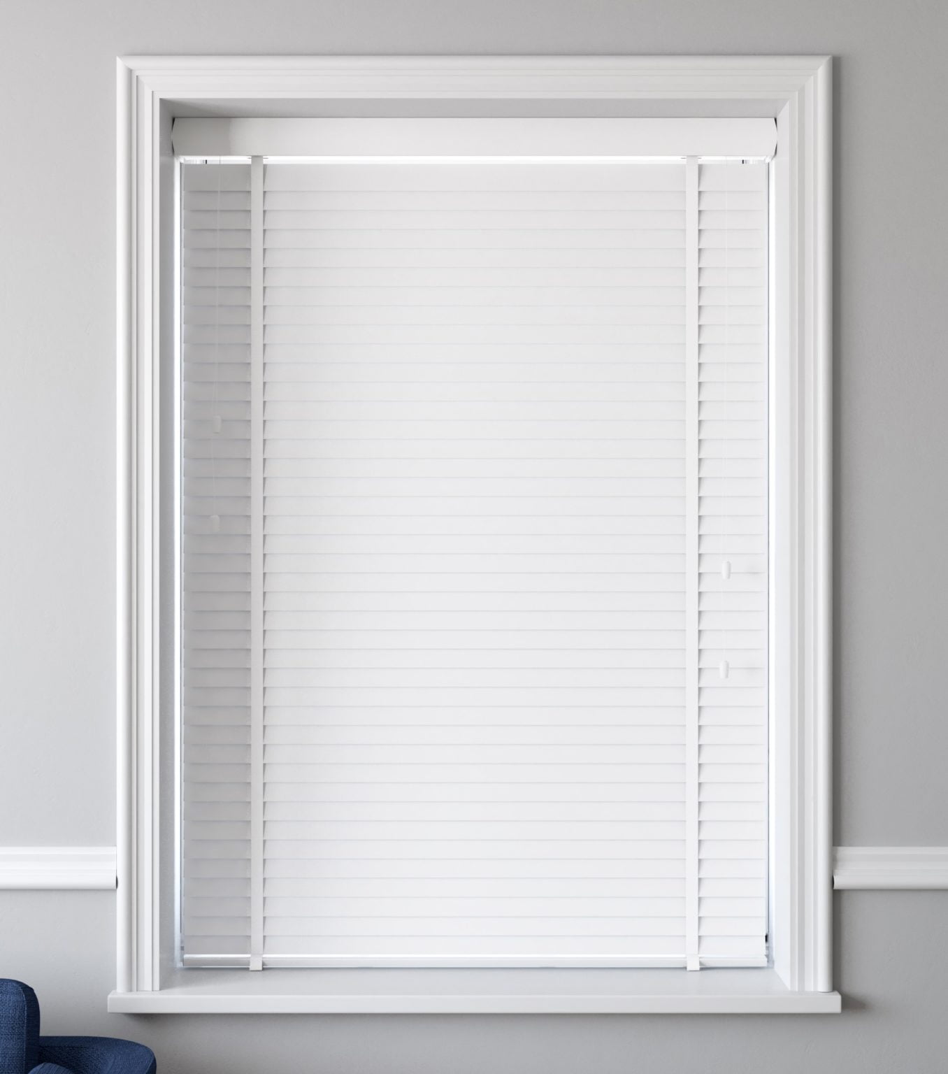 Faux Wood Blinds 50mm White Curtains2bedding