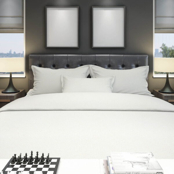 White Flame Retardant bedding