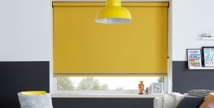 Yrllow Roller blinds Curtains2bedding