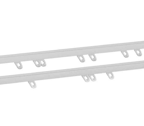Fineline Metal Curtain Track Double